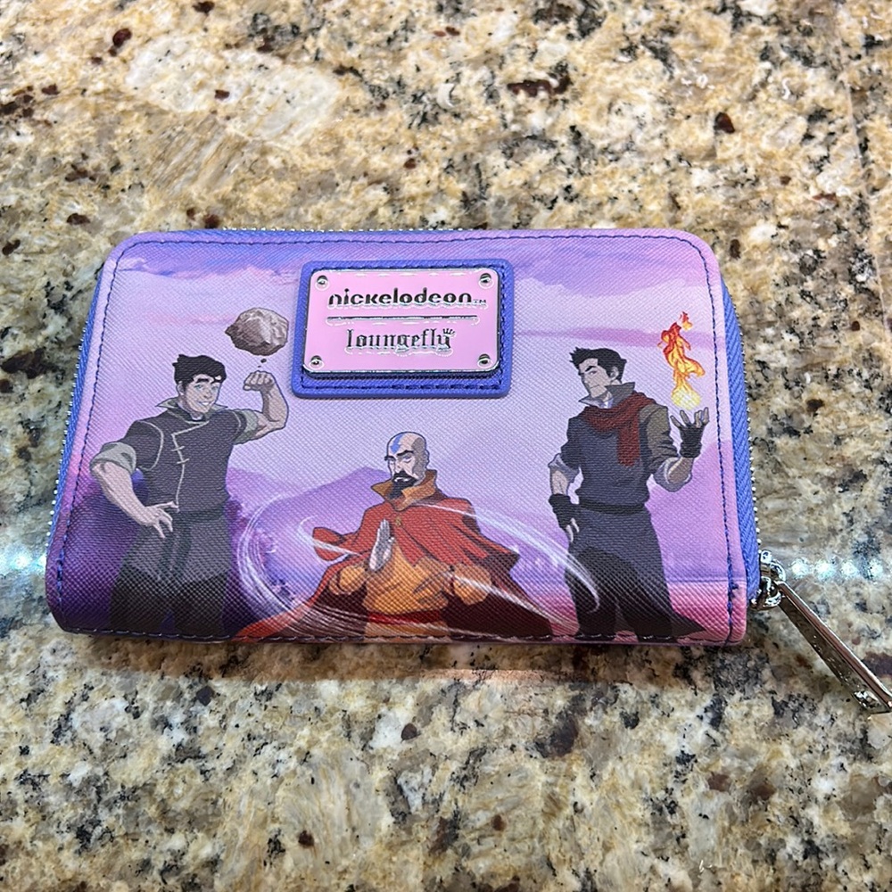 Loungefly Legend of Korra zip Around Wallet